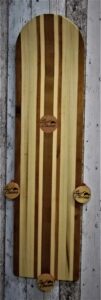 Professional Strip Plank steam curved Belly Riding Board no.7/20