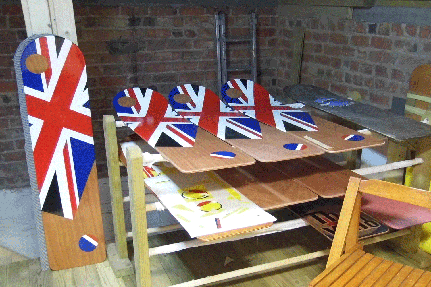 union flag board photo