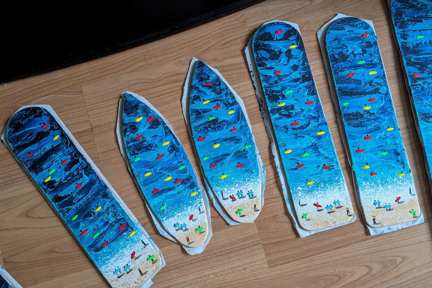 Photo of custom boards